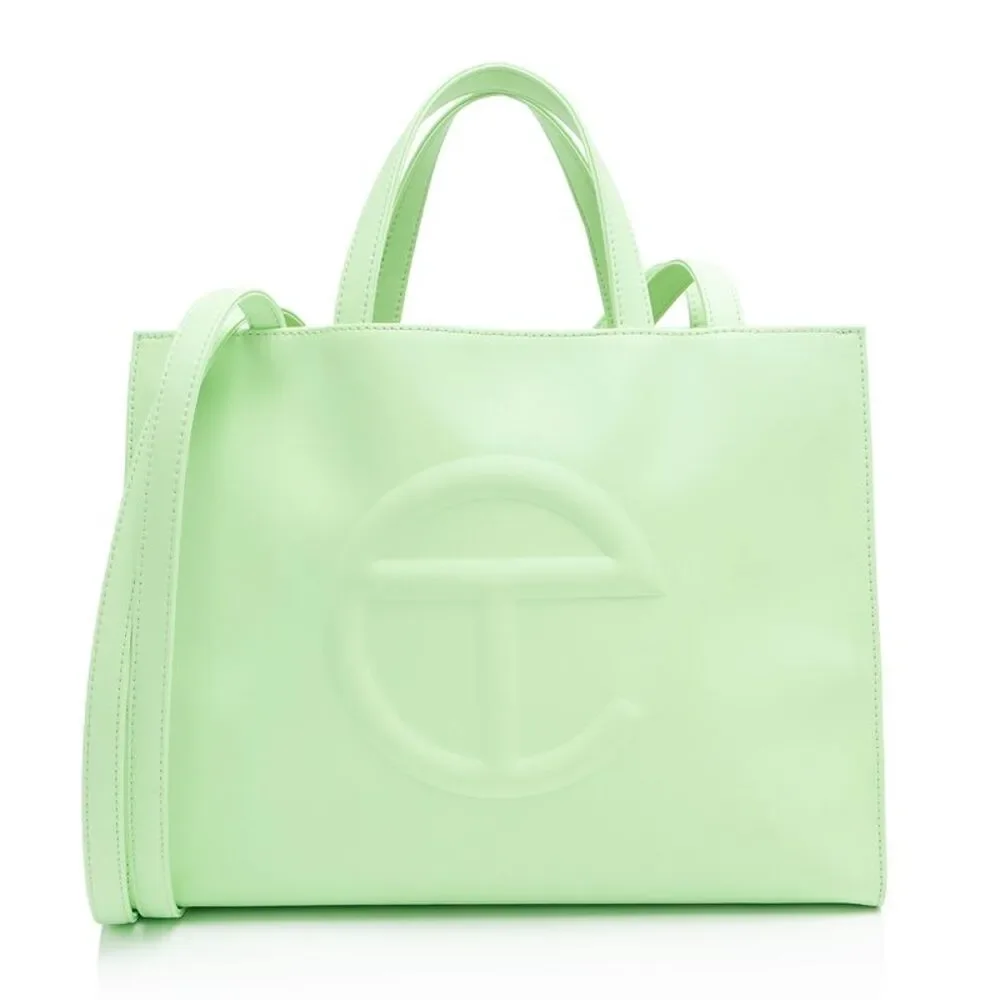 Telfar Faux Leather Medium Shopping Tote